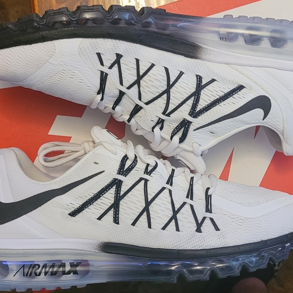 2015 Nike Air Max 'White Black' - Picture 5 of 6